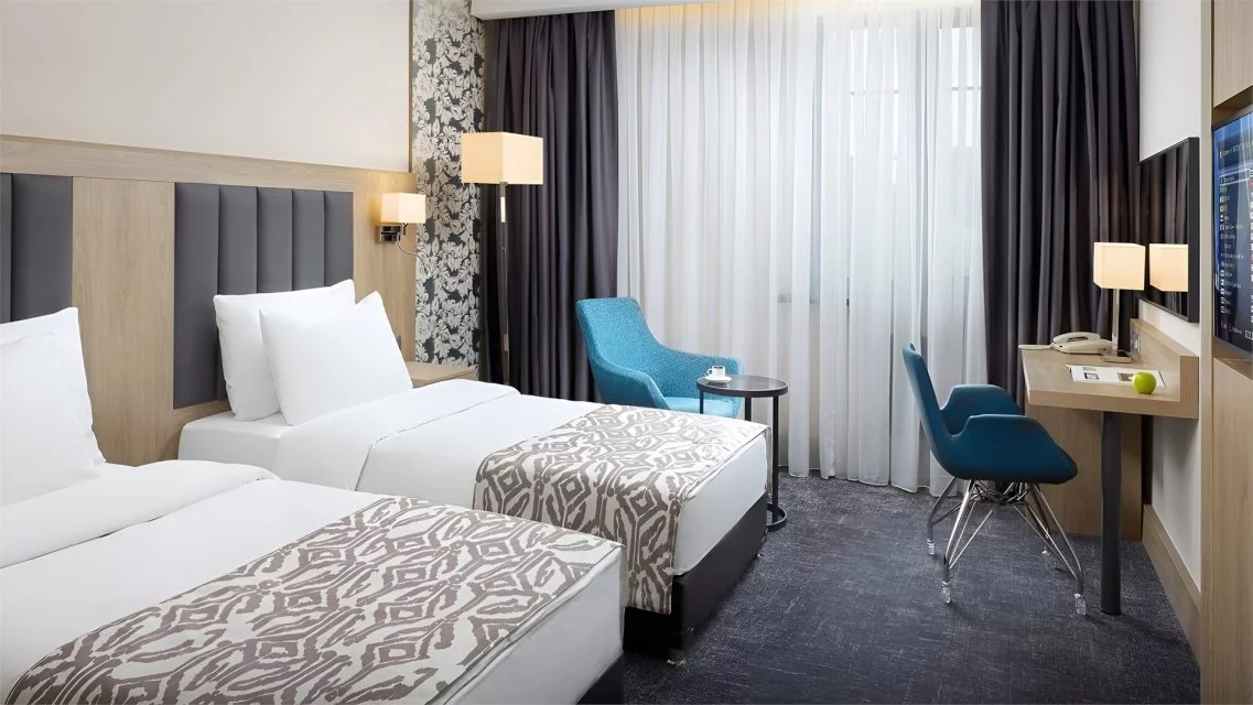 Общий вид отеля Mercure Нижний Новгород Центр